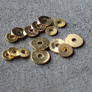 18K包金超薄直切隔片垫片铜片文玩星月水晶手串手链穿珠diy配件