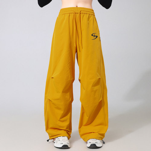 秋季新品广场舞裤子弯刀裤