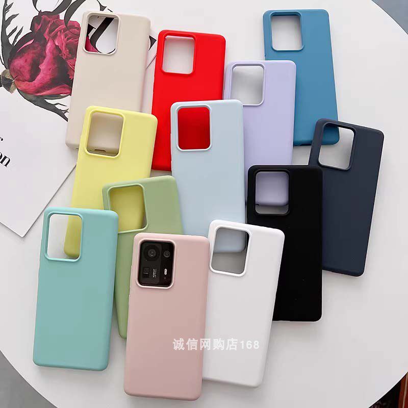适用小米MIX4手机壳MI 13液态硅胶14/civi2/12S Pro全包10s简约11至尊纪念ultra纯色10青春版lite保护套13Pro