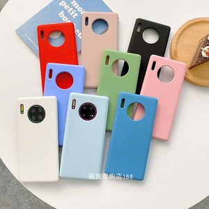 适用华为mate30手机壳简约纯色mate30Pro液态硅胶全包HUAWEI mate30e Pro防摔保护套5G版meta30外壳耐脏防滑