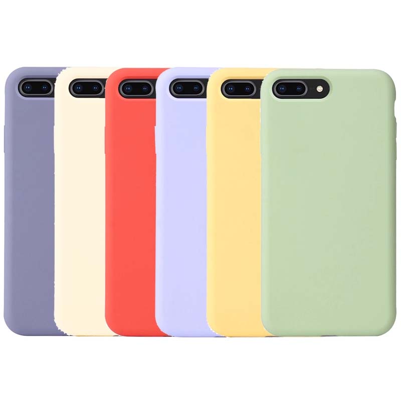 iPhone8Plus手机壳全包液态硅胶