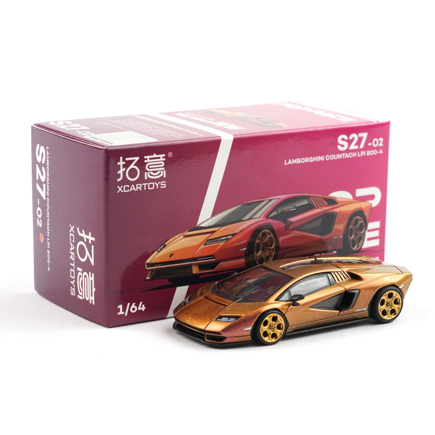 拓意1/64兰博基尼康塔什合金车