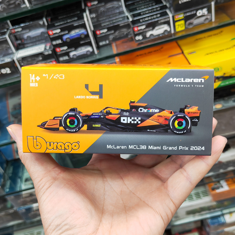 比美高143迈凯伦F1MCL38迈阿密