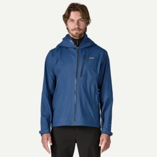 Patagonia巴塔哥尼亚2026春夏男款 Crest 耐磨防水冲锋衣Granite