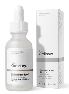 The Ordinary烟酰胺精华10%+1%锌原液控油收缩毛孔提30ml