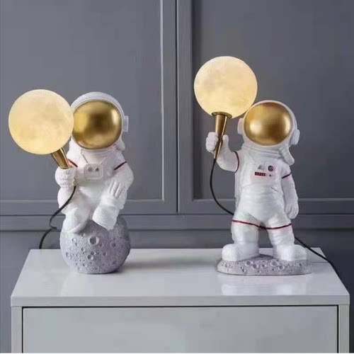宇航员装饰墙设计师风太空人灯具
