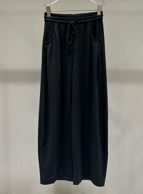 商场同款2025年秋装新款松紧腰休闲裤直筒裤长裤女AR314127-789