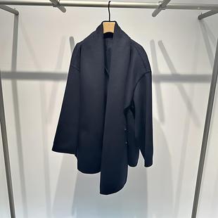 商场同款2025秋季新款时尚甜美围脖腰带毛呢外套女AR233001-2980