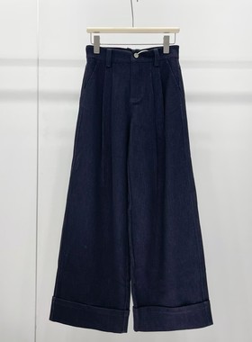 商场同款2025年秋季新款百搭高腰显瘦休闲直筒裤女AR324020-1180