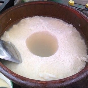 酒酿活性浙江临海台州府城特产农家糯米纯手工月子微酸甜酒酿醪糟