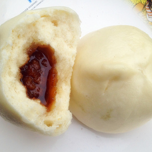 白水洋板油馒头猪油包浙江台州临海特产营养早餐红糖包子4个起拍