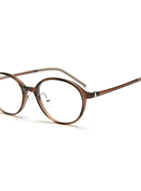 W72525韩系TR90小圆框近视眼镜框男女素颜防蓝光平光镜架可配度数