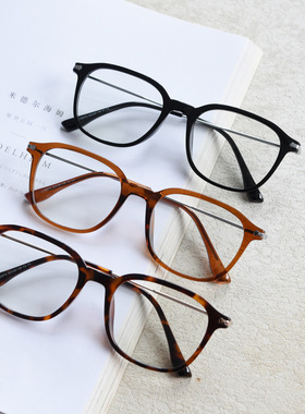 LY83072韩系TR90金属近视眼镜框潮男女学生文艺平光镜架可配度数