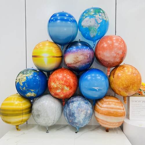 22寸4D球太阳地球八大星星气球