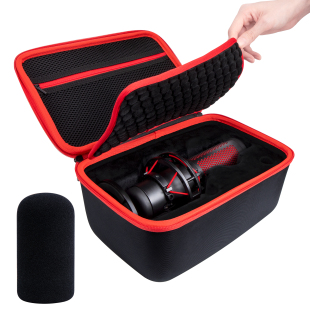 HyperX QuadCast声脉声浪极度未知EVA麦克风超硬收纳包便携防震包