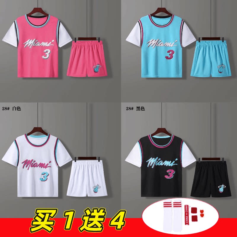2022新款儿童篮球服套装运动图片