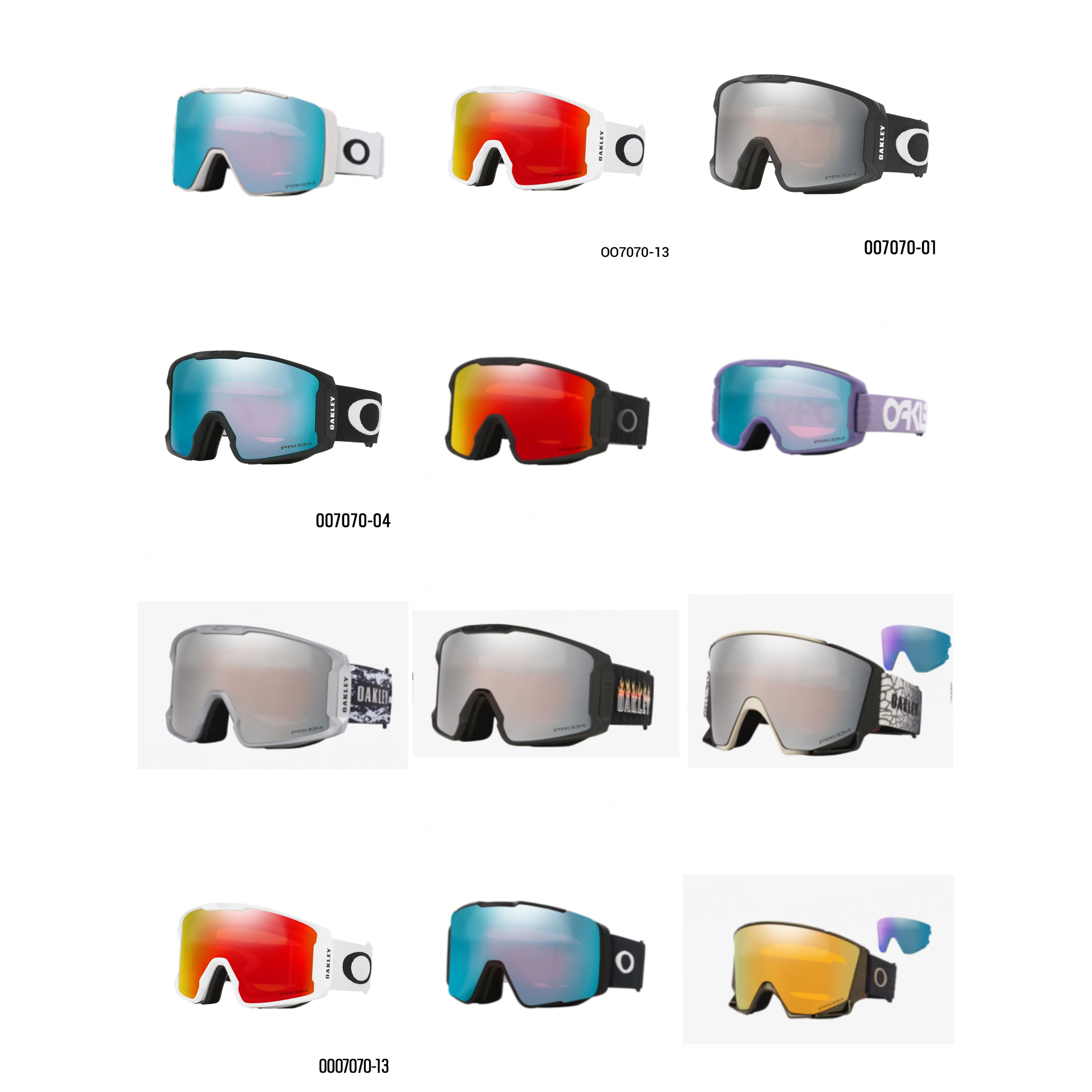 oakley欧克利正品滑雪眼镜雪镜岩矿防雾双层镜片欧克利滑雪护目镜