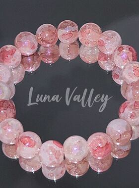 新中式人鱼姬玻璃珠手链