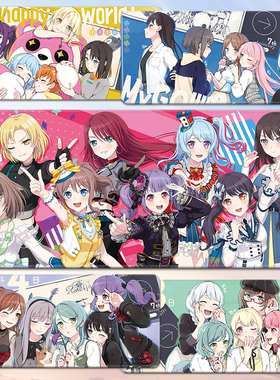 BanG Dream少女乐团派对鼠标垫MyGO超大桌垫Roselia周边Morfonica