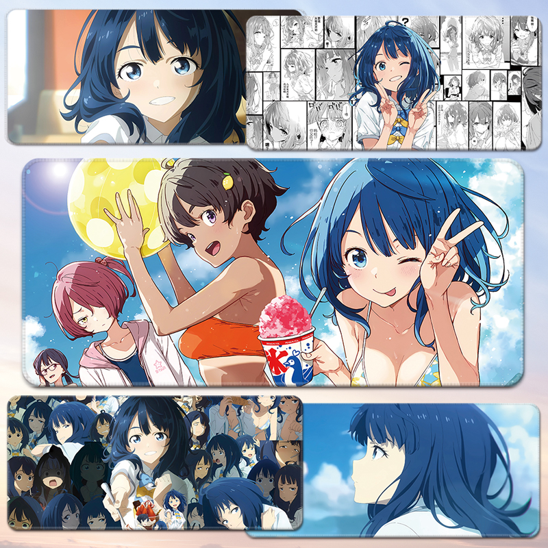 败犬女主太多了鼠标垫锁边厚桌垫