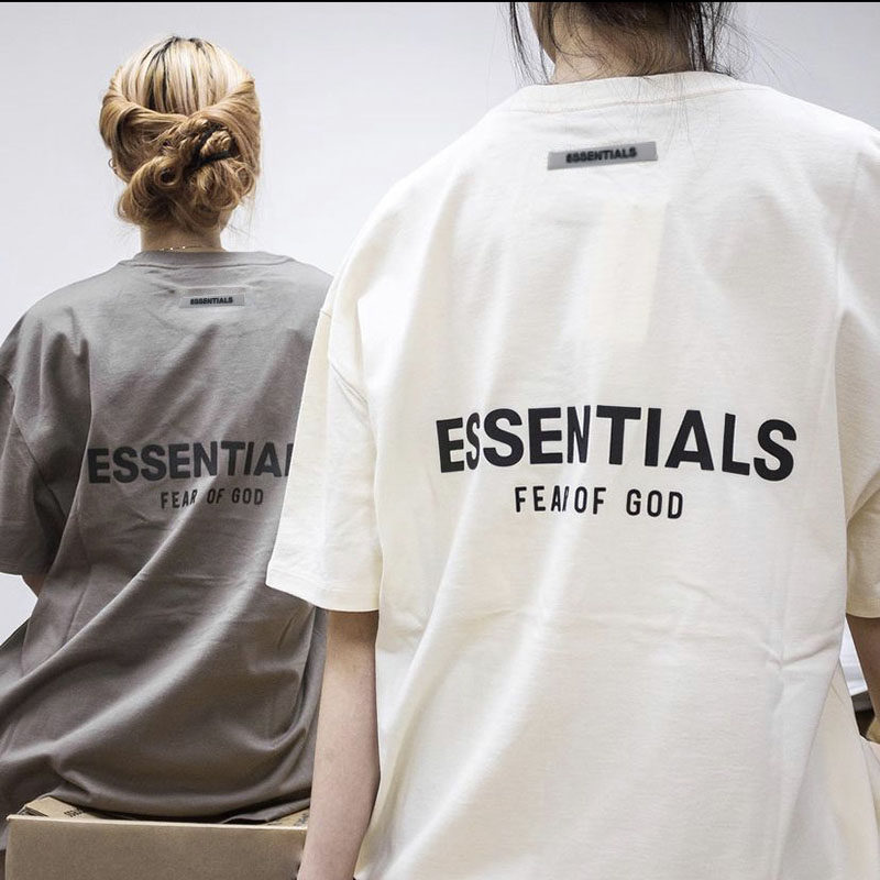 FOG复线ESSENTIALS短袖t恤男欧美新款情侣潮牌ins圆领宽松半袖女