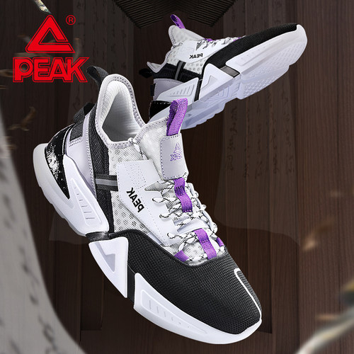 匹克情侣织物透气复古机能运动鞋
