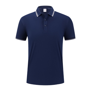 翻领polo衫定制工作厂服印logo字图企业文化衫刺绣短袖团体服定做