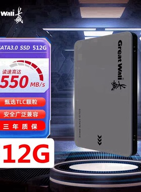 长城正品固态硬盘1TB 2TB台式机笔记高速SSD512G全新