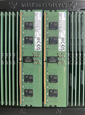 三星16G 1RX8 PC5-4800B ECC REG DDR5内存条 M321R2GA3BB6-CQKVS