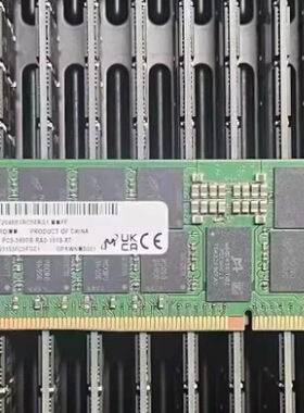 镁光64G 2RX4 DDR5 5600B ECC REG RDIMM内存MTC40F2046S1RC56BG1