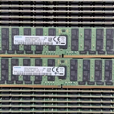 三星 64G 4DRX4 2666 M386A8K40CM2-CTD6Q/7Y LRDIMM DDR4 内存