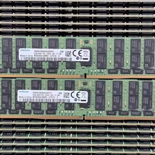 三星 64G 4DRX4 2666 M386A8K40CM2-CTD6Q/7Y LRDIMM DDR4 内存