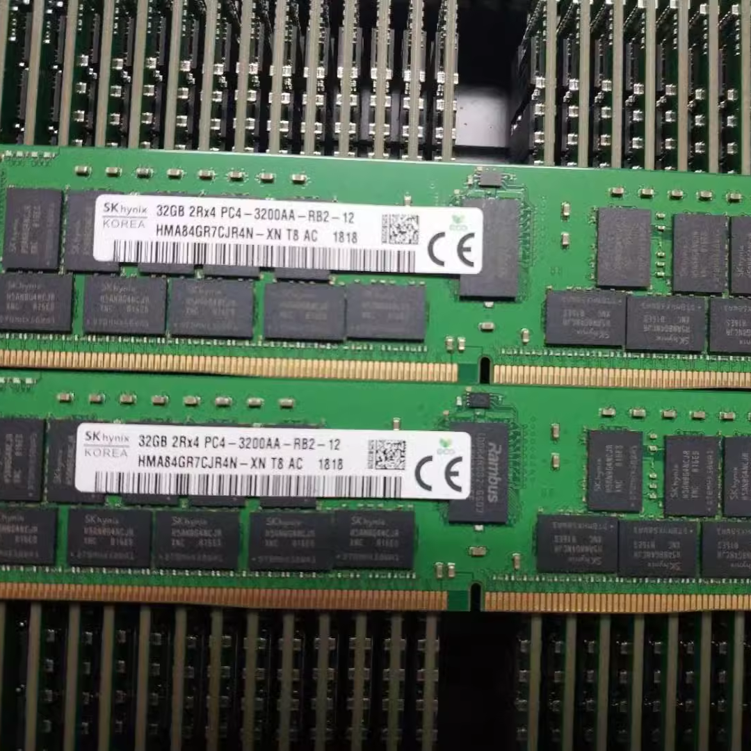 SK海力士 32G 2RX4 PC4-3200AA RECC DDR4 REG ECC 服务器内存
