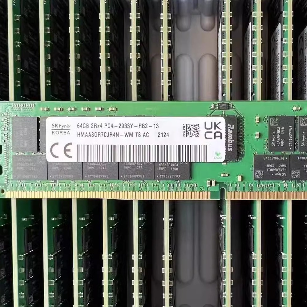SK 海力士 HMAA8GR7AJR4N-WM 64G 2RX4 PC4-2933Y ECC REG 内存