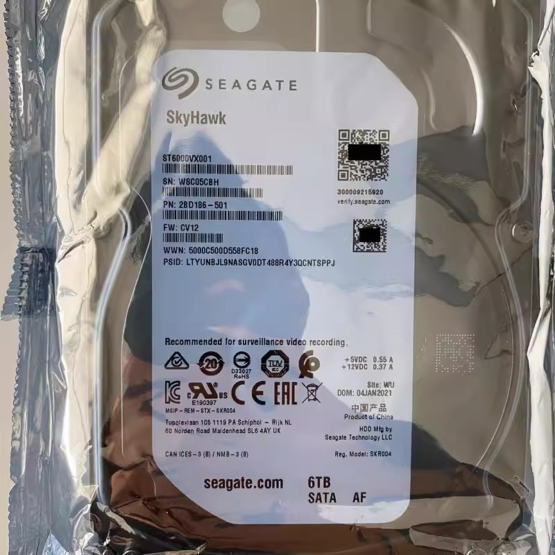 Seagate/希捷 ST2000VX000 监控录像机2T 电