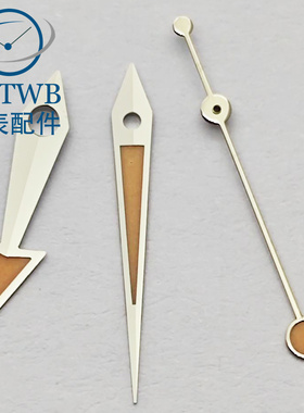 手表表针银色表针绿色夜光适合NH35 Miyota8215 ETA2824机芯配件