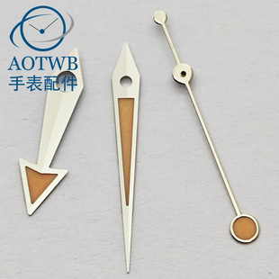 手表表针银色表针绿色夜光适合NH35 Miyota8215 ETA2824机芯配件