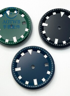 32.5mm表盘夜光表表盘适合美优达82系列ETA2826 2824Mingzhu3804