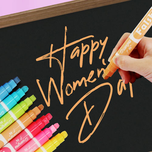 唛哒呤无尘液体粉笔可水洗