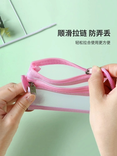 Маленький кошелек, прозрачная система хранения, картхолдер с молнией, помада, румяна, тональный крем, косметичка