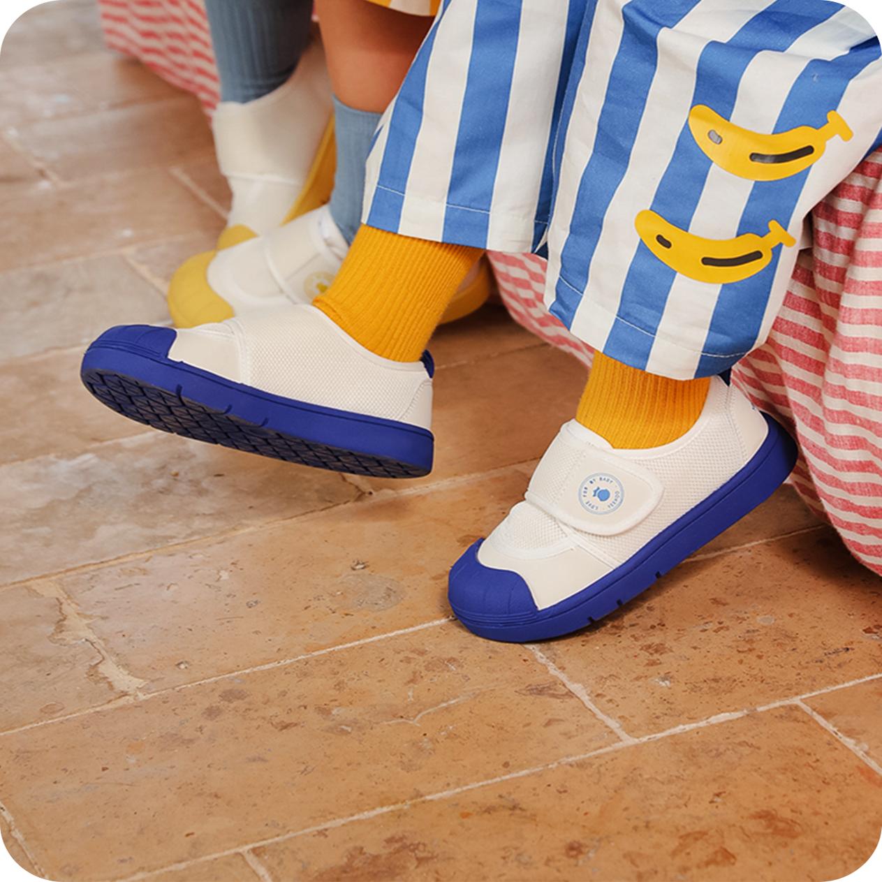 YEEHOO/英氏小白鞋幼儿园室内鞋