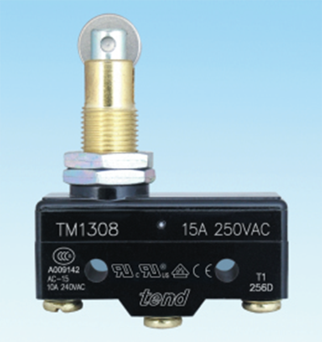 微动开关TM1308/TM-1308原装台湾天得