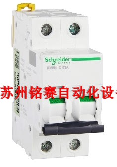 原装正品施耐德小型断路器  IC65N 2P C63A  空气开关 A9F18263