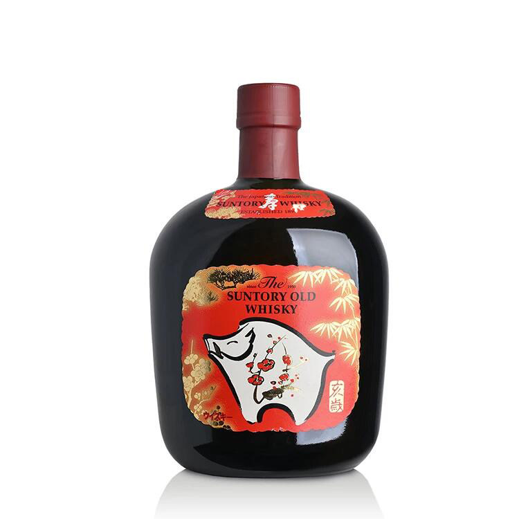 日本停产威士忌 2007年猪年限定款 700ML 40度 只有一瓶 无盒