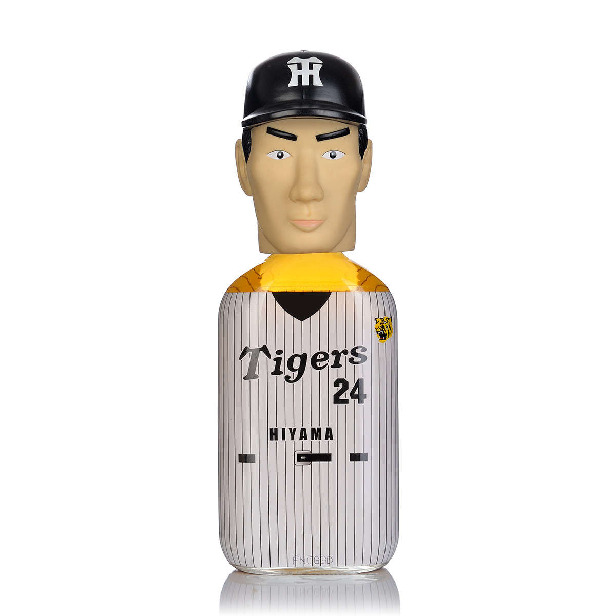 日本停产威士忌轻井泽 阪神虎队2003夺冠纪念 24号球员 360ml有盒