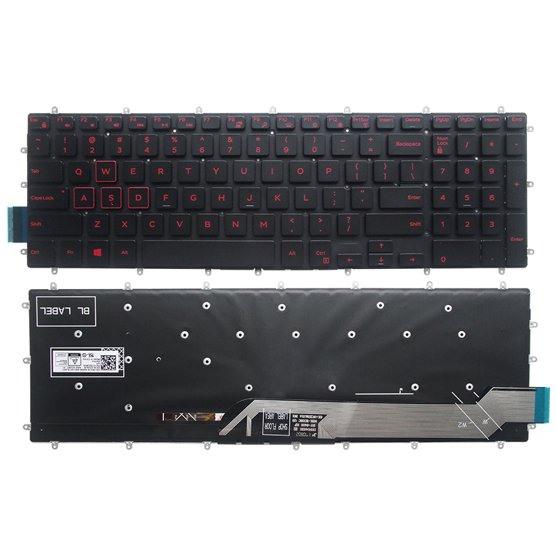 DELL戴尔G3-3579 3779 3590 G5-5587 5590 G7-7588 7790 7590键盘