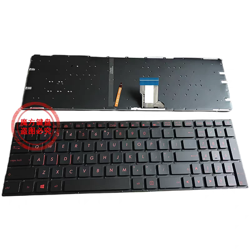 华硕FX60VM ZX60V GL502VT VM VS GL702 FX502 S5V S7VT G60V键盘