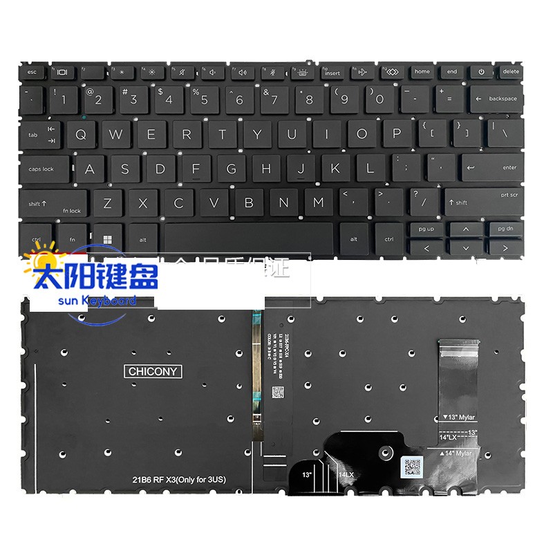 全新适用惠普 840 G9 830 G9 845 G9 Zbook Firefly 14 G9 键盘