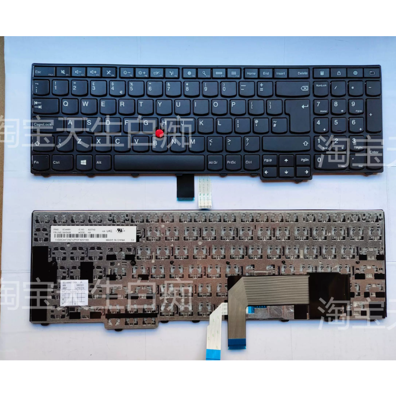 全新LENOVO E531 E540 T540 T550 UK 键盘