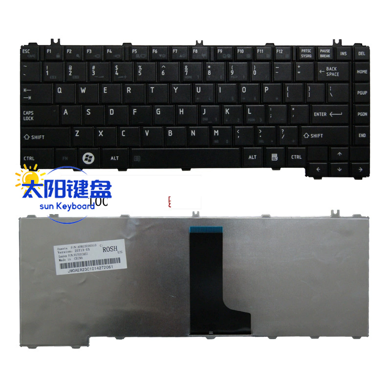 适用东芝 L600D-09B L600D-07B L600D-63B L600D-36L -31L键盘